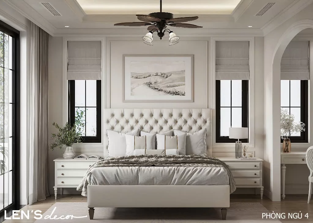 Phù hợp với gia nhiều thế hệ với 4 phòng ngủ chính