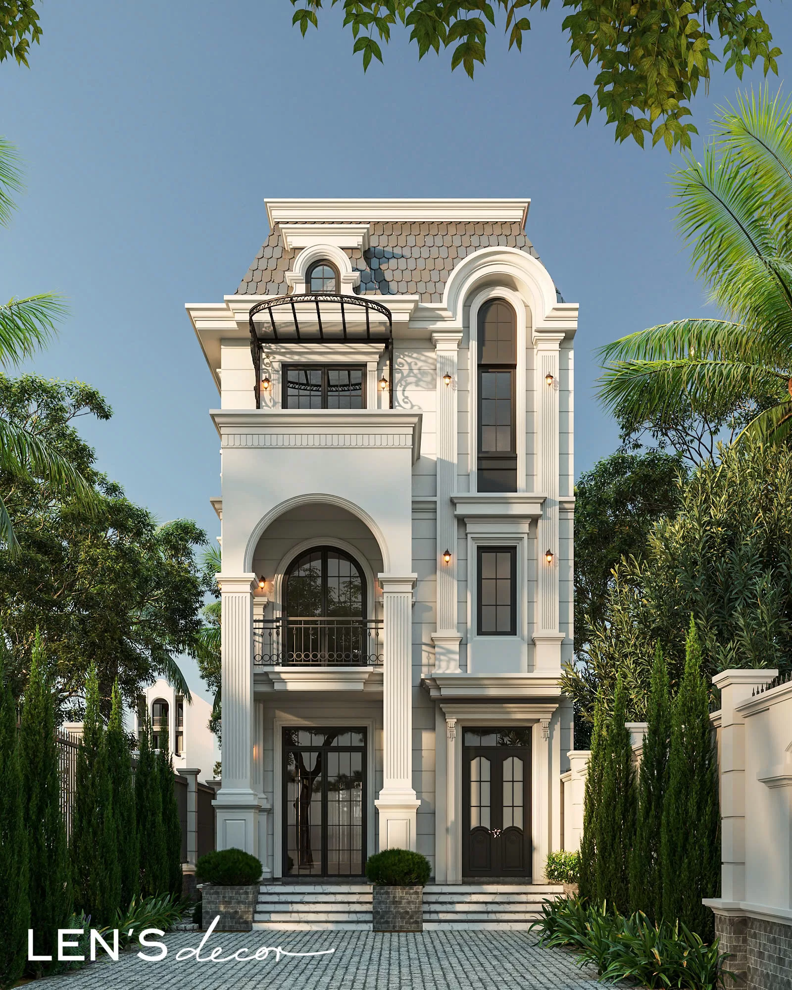 Nhà 3 tầng Nhơn Trạch Villa