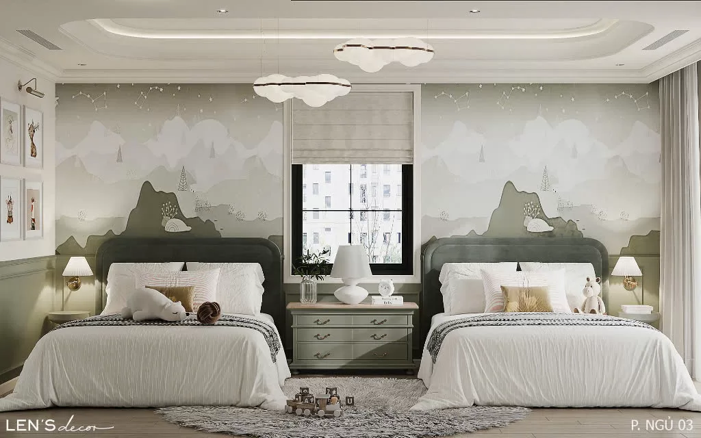 Phù hợp với gia nhiều thế hệ với 4 phòng ngủ chính