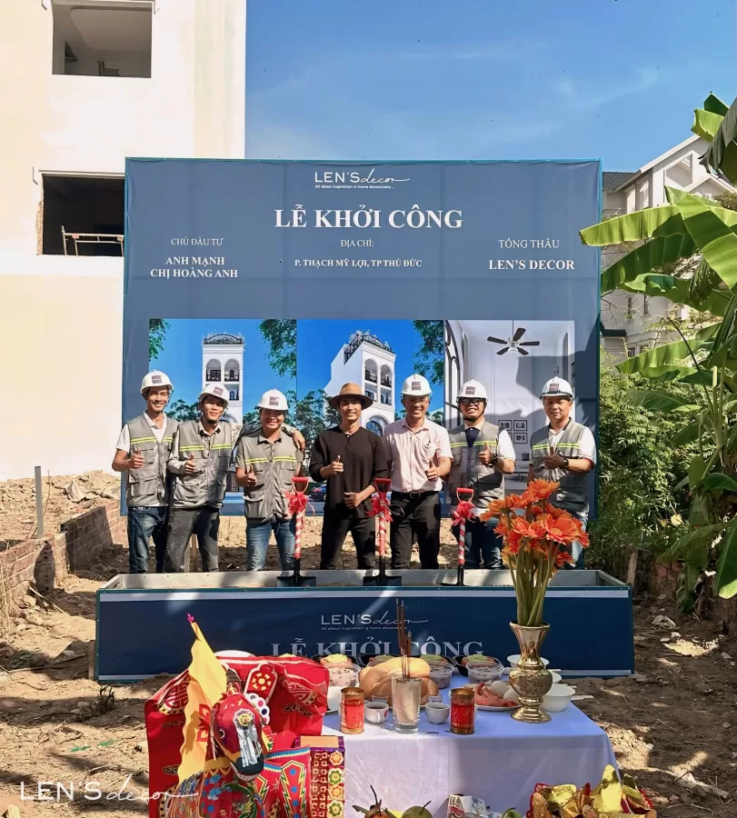 Lựa chọn Len's Decor là nhà thầu xây dựng