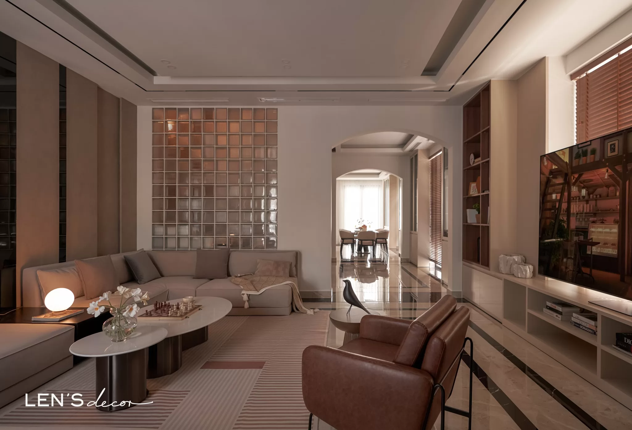 Hình ảnh thực tế - Công ty thiết kế nội thất TPHCM Len’s Decor