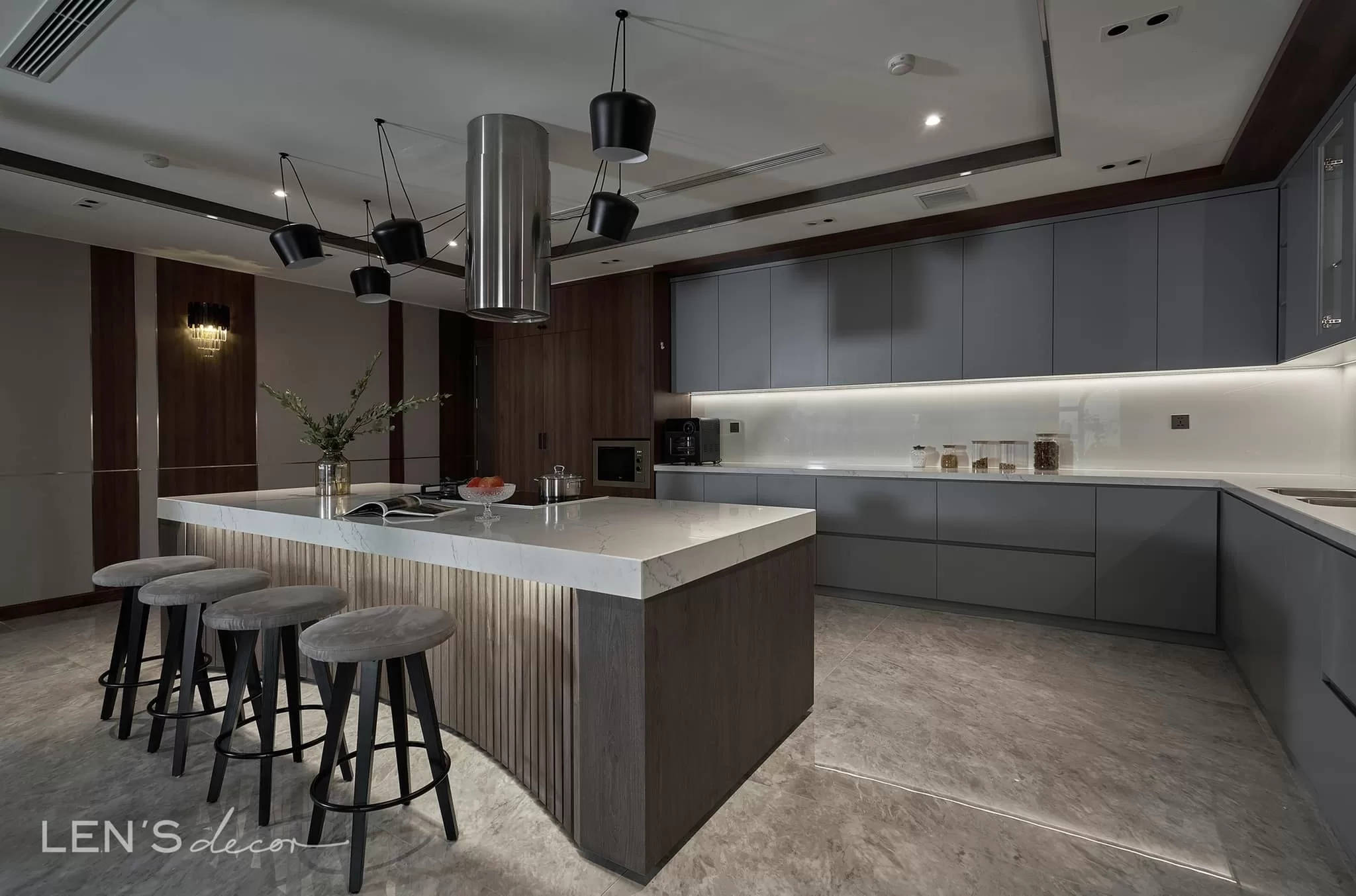 Mỗi chi tiết đều được xử lý tỉ mỉ để tạo nên một tổng thể nhất quán và thẩm mỹ cao