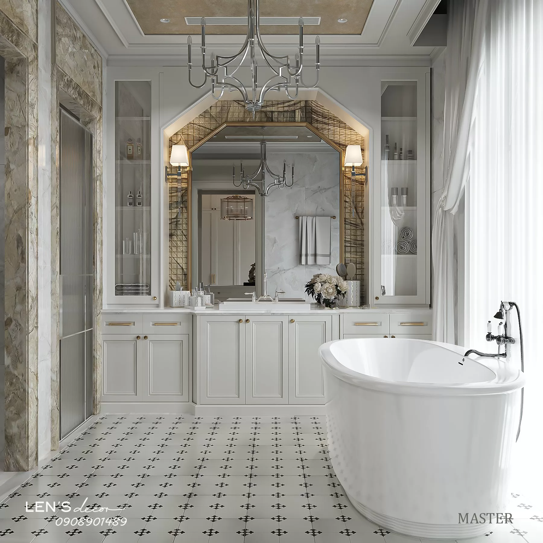 Thiết kế nội thất biệt thự cao cấp với Len's Decor