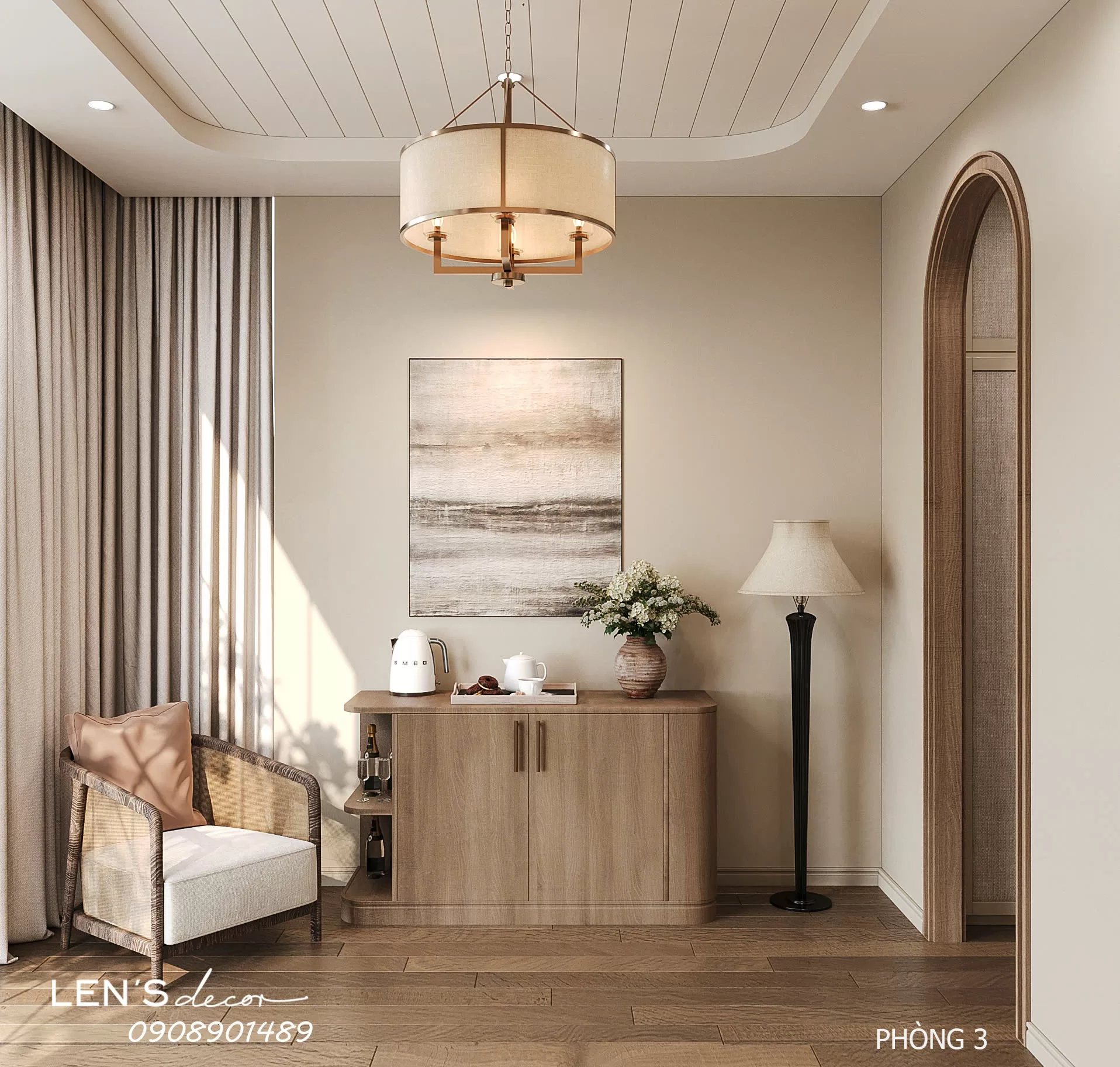 Các phong cách thiết kế nội thất Len's Decor đang thi công