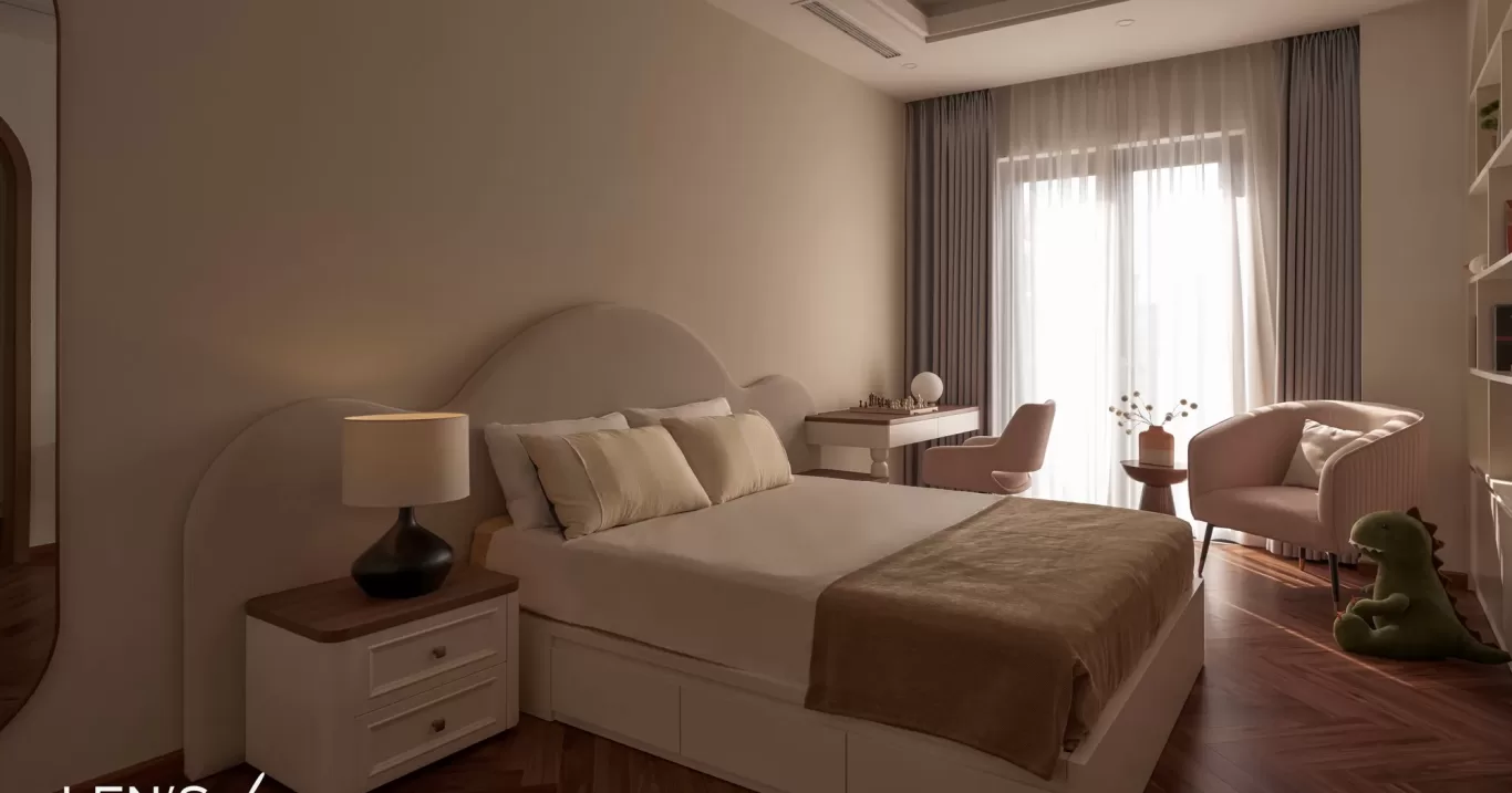 Thiết kế và thi công phòng ngủ con