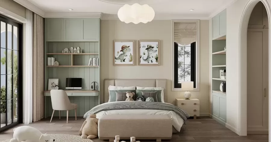 Vì sao nên decor phòng ngủ riêng cho bé?