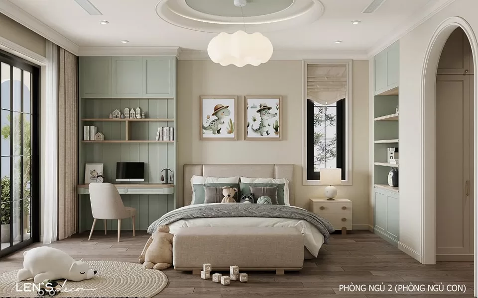 Vì sao nên decor phòng ngủ riêng cho bé?