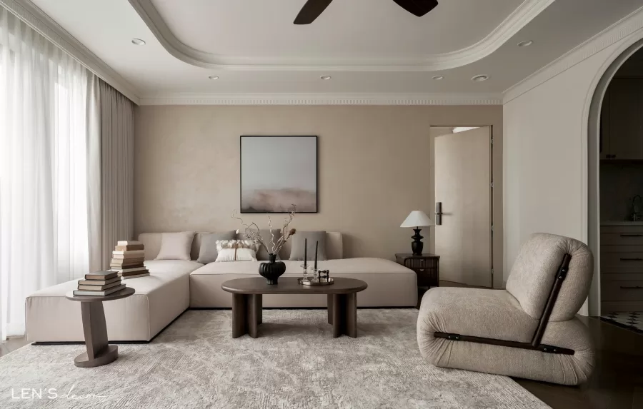 Hình ảnh công trình thực tế hoàn thiện tại Len's Decor