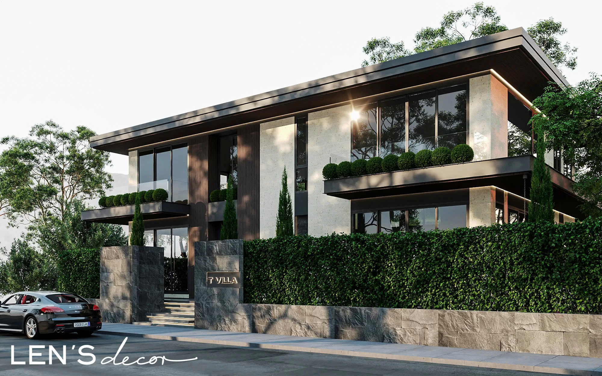 Biệt thự trong những khu đô thị cao cấp