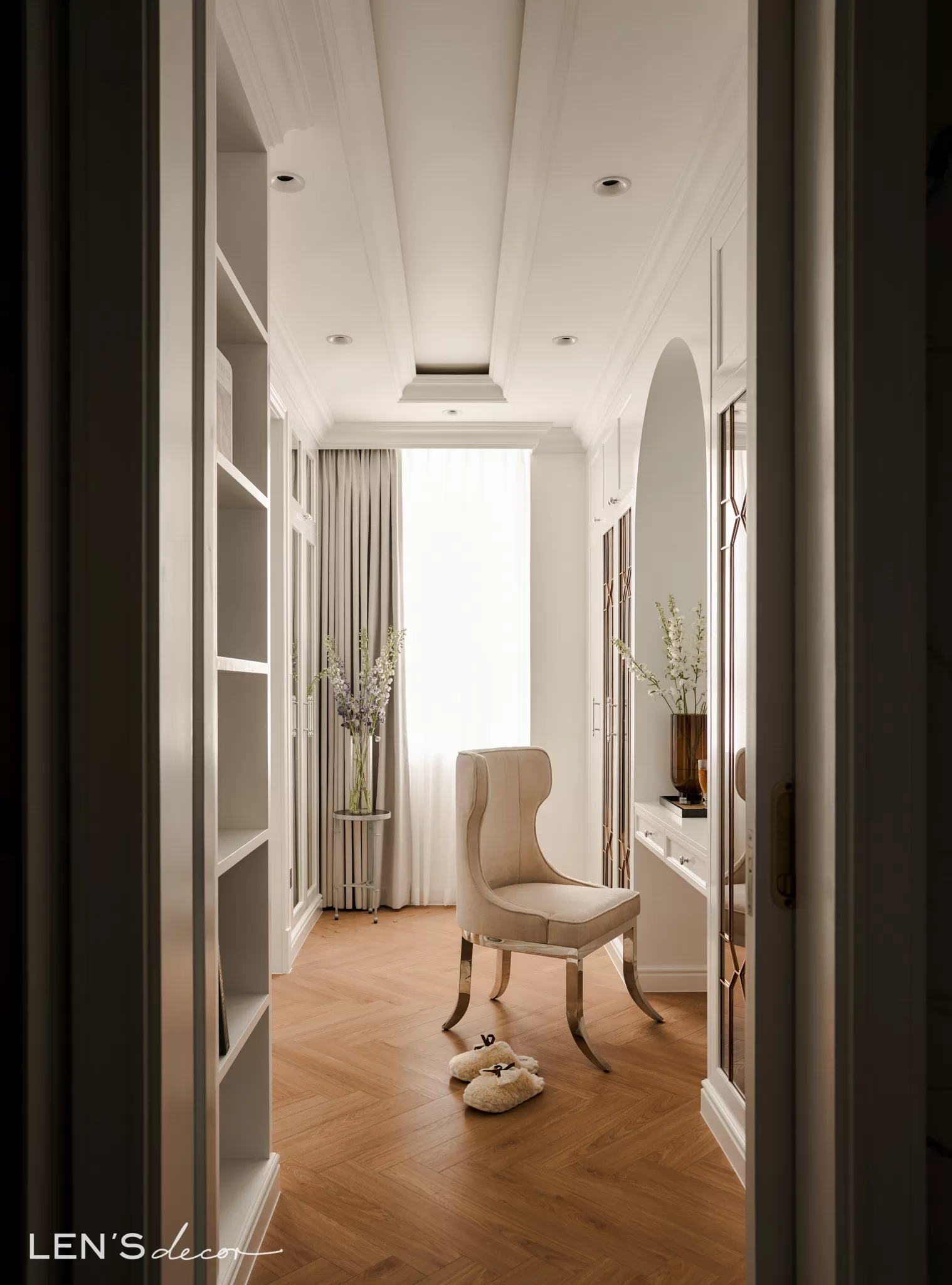 Sàn màu sáng, ấm