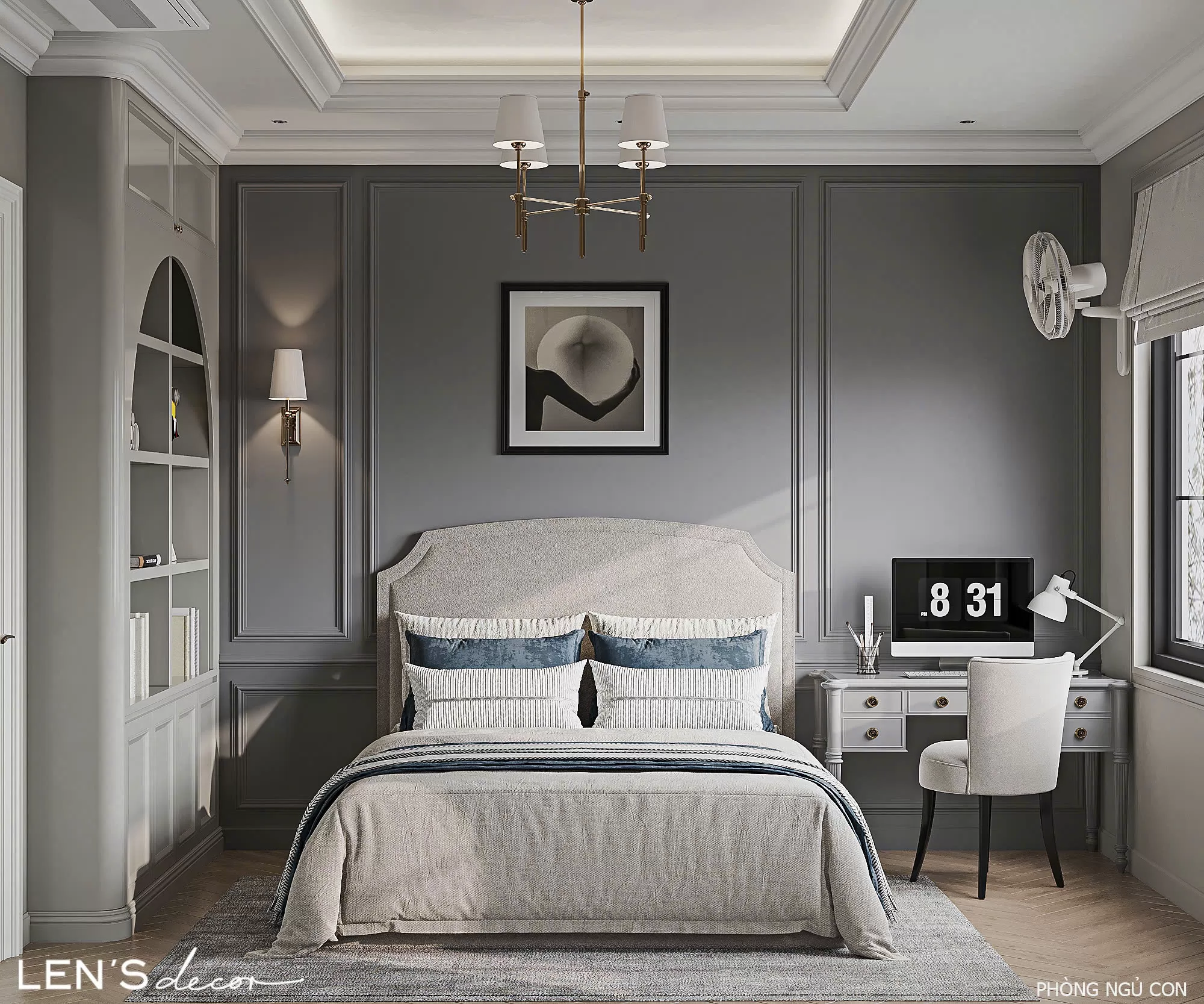 Phối màu theo tỉ lệ 60 - 30 - 10
