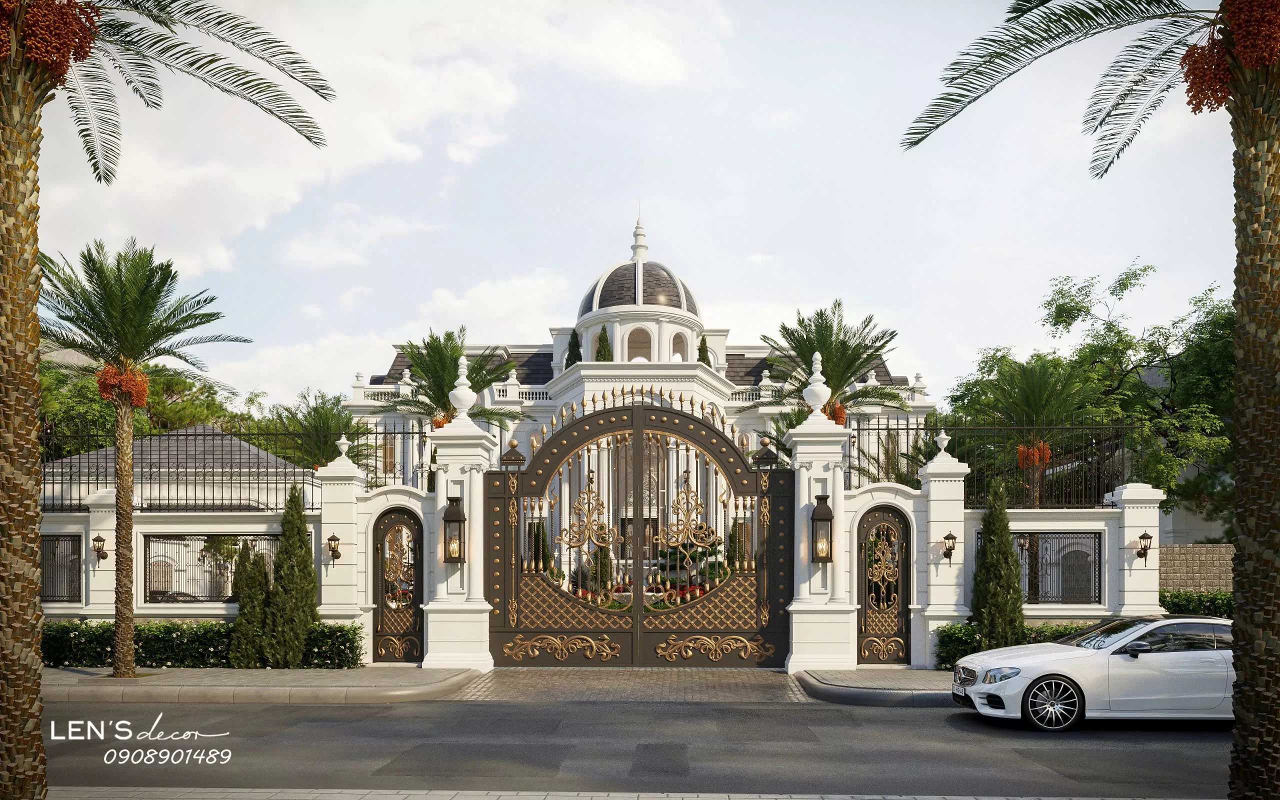 Dinh thự - biểu tượng của quyền lực và đẳng cấp