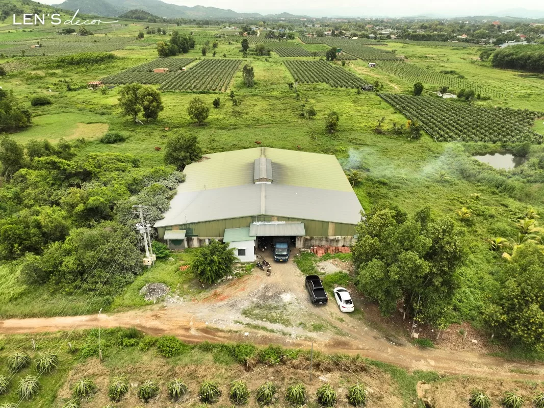 Xưởng Bình Thuận nổi bật giữa khung cảnh thanh bình