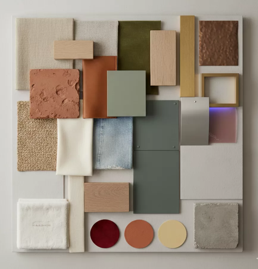 Bảng màu năm 2026 lại phản ánh nhu cầu sống chậm, sống sâu