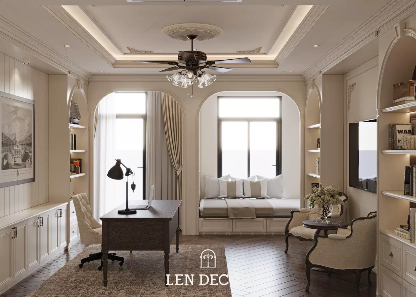 Không gian rộng và thoáng