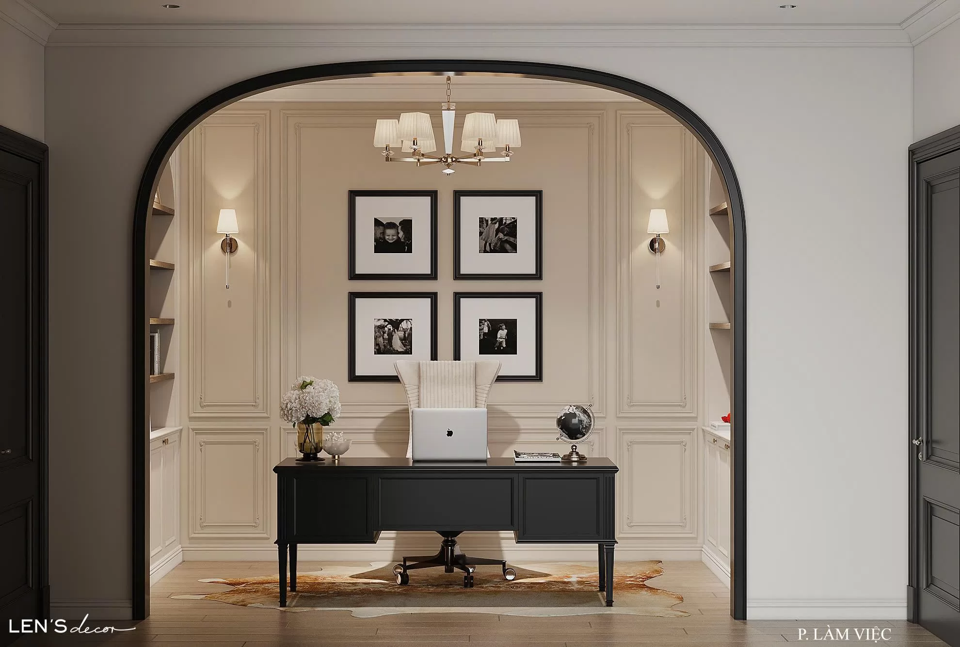 Nét đẹp kiến trúc qua khung cửa vòm: Sự tĩnh lặng tinh khôi