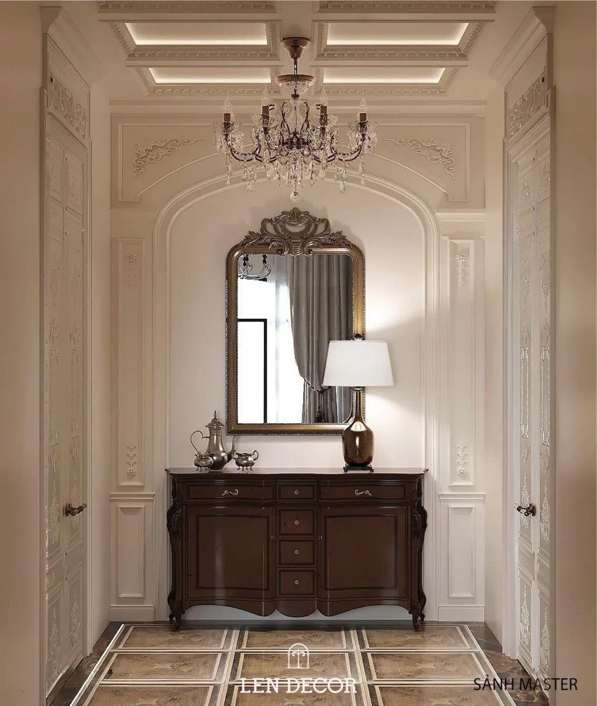 Đầu tư cho không gian diện tích phòng ngủ master