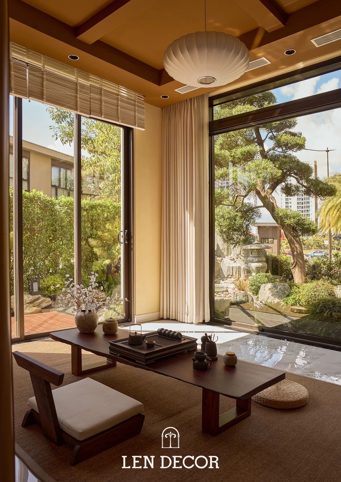 Nhà vườn nghỉ dưỡng mang phong cách tĩnh lặng