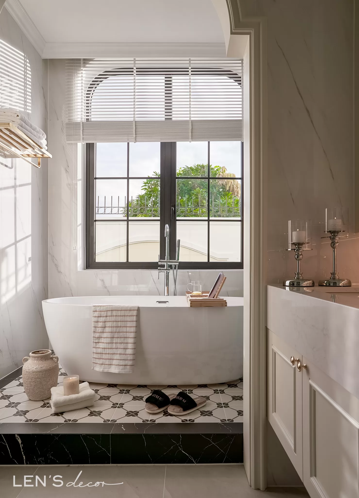 Phòng tắm chuẩn resort không dừng lại ở các thiết bị cơ bản