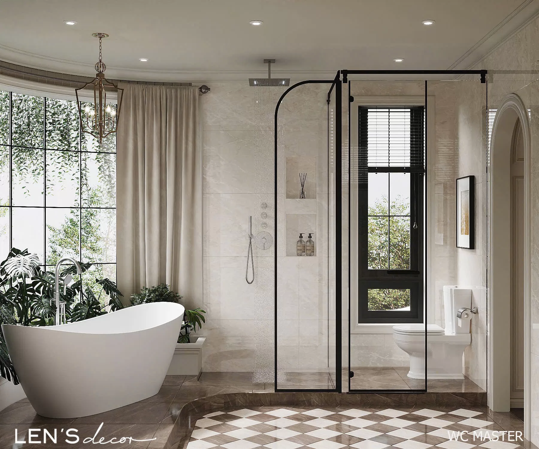 Sắc xanh cũng khiến bầu không khí dễ chịu hơn cho phòng tắm