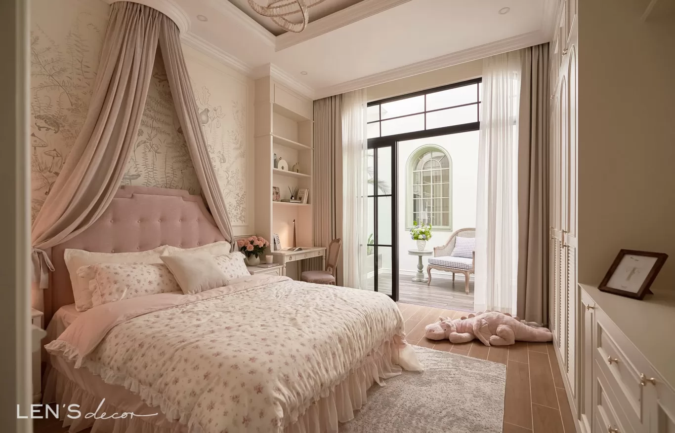 Bố trí phòng ngủ chuẩn mực luôn coi trọng vị trí khí hậu, phong thủy