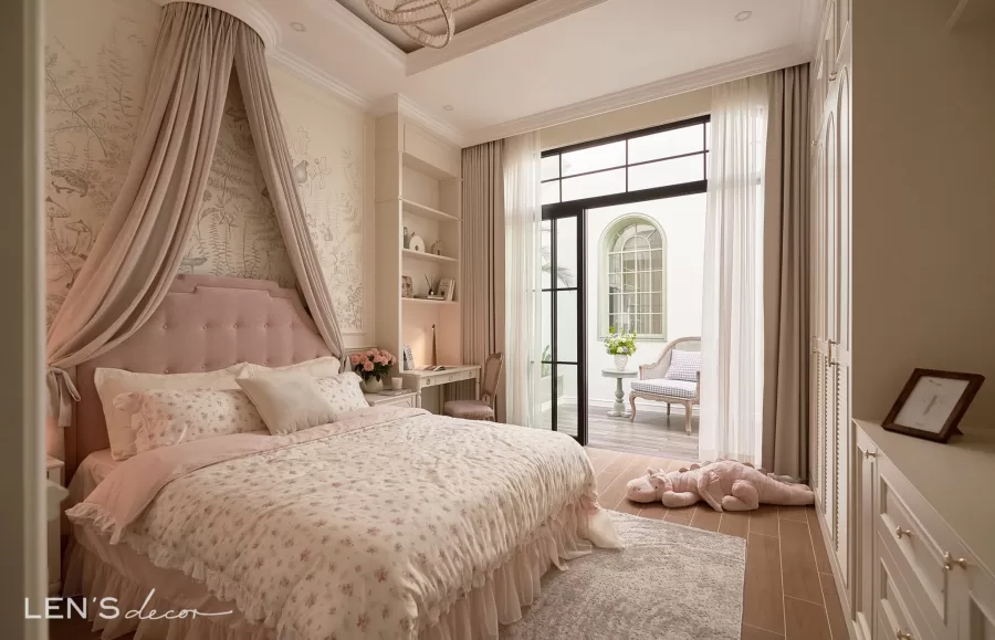Bố trí phòng ngủ chuẩn mực luôn coi trọng vị trí khí hậu, phong thủy