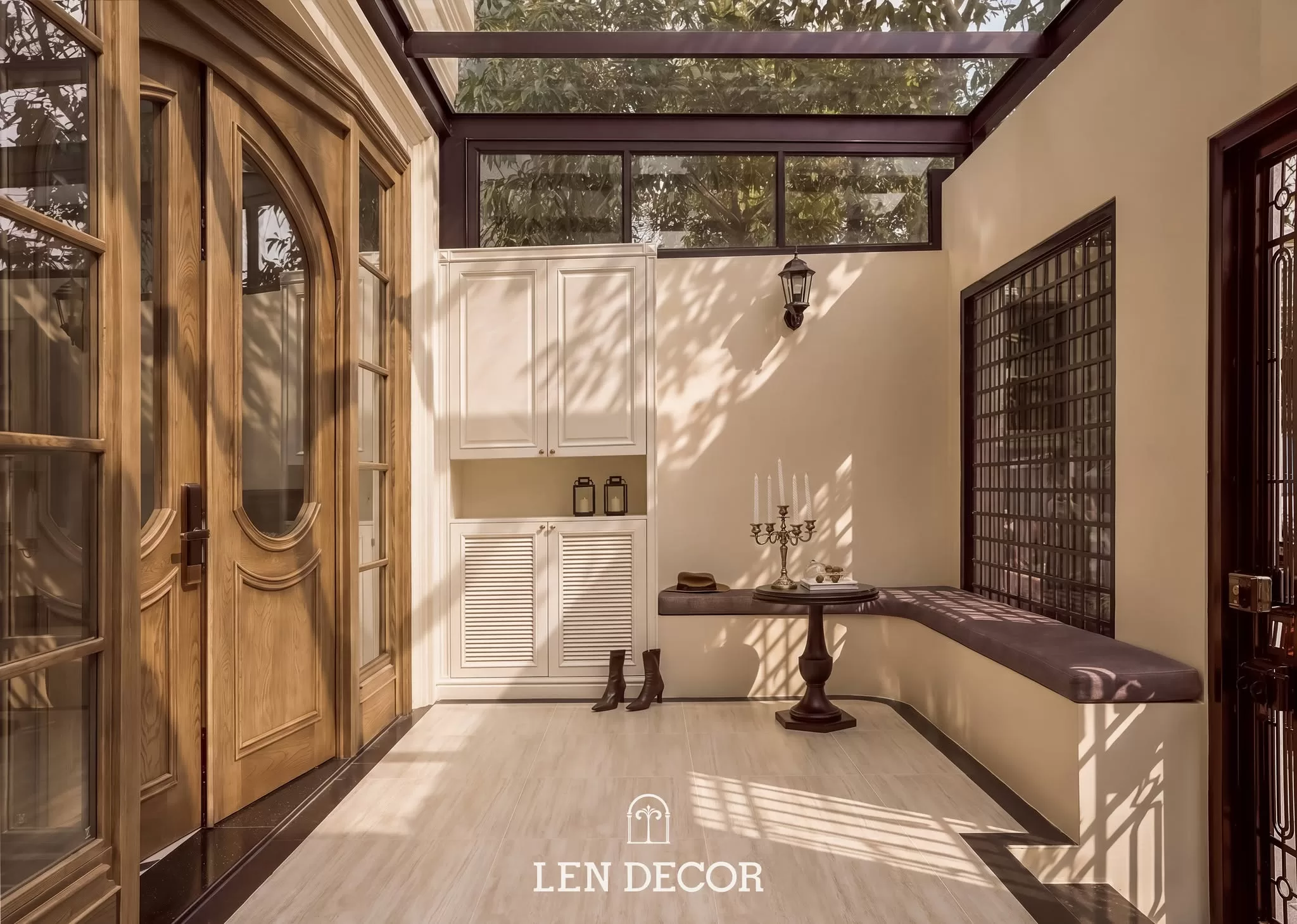 Len Decor - dung hòa giữa yếu tố tâm linh truyền thống và giải pháp kiến trúc thực tế